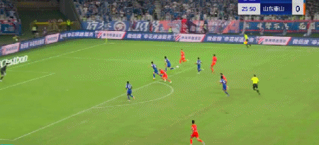 8868体育-申花3-3山东，卡扎帽子戏法，汪海健、吴曦、徐皓阳破门